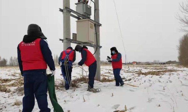 用心供电情暖冬日